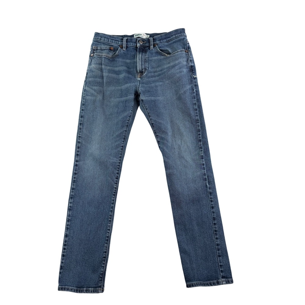 Wellen Huckberry‎ Jeans Mens 32 Blue Organic Cotton Stretch Denim Distressed
